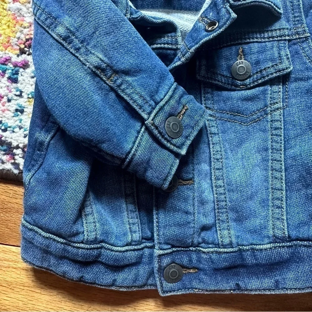 Gap Jean Jacket Unisex Blue 3-6 Months